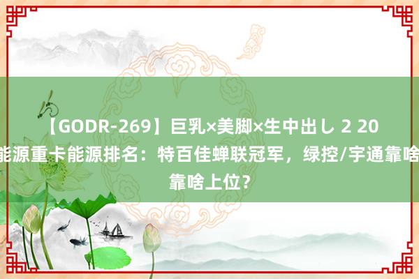 【GODR-269】巨乳×美脚×生中出し 2 2022新能源重卡能源排名：特百佳蝉联冠军，绿控/宇通靠啥上位？